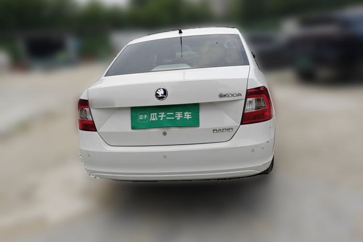 Used Skoda Rapid 2015 1.6L Automatic Smart Selection Model Rear