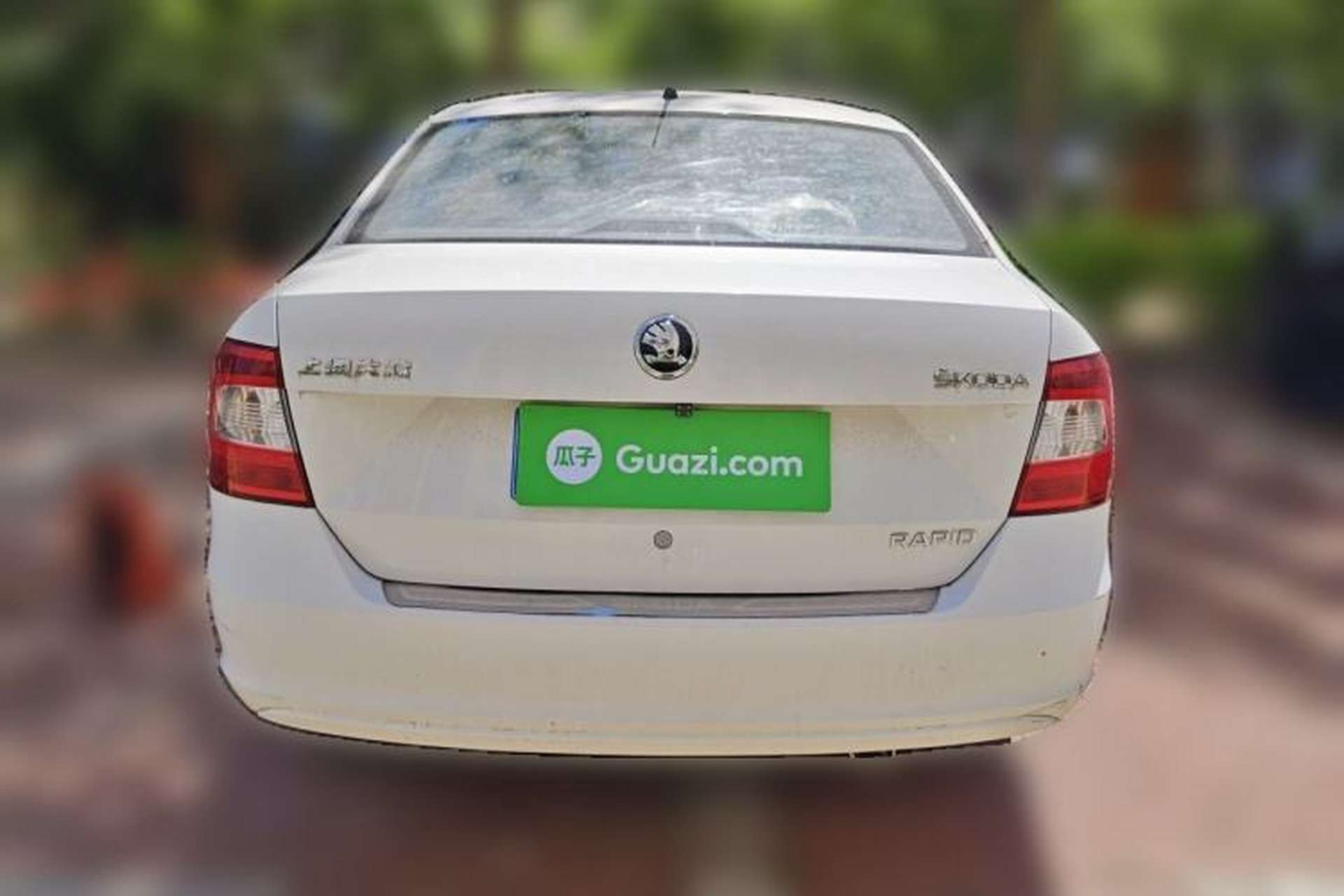 Used Skoda Rapid 2015 1.4L Manual Enjoyment Model Rear