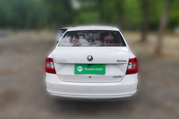 Used Skoda Rapid 2015 1.6L Manual Smart Selection Model Rear