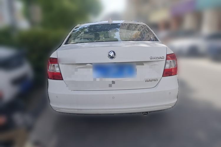 Used Skoda Rapid 2015 1.6L Automatic Smart Selection Model Rear
