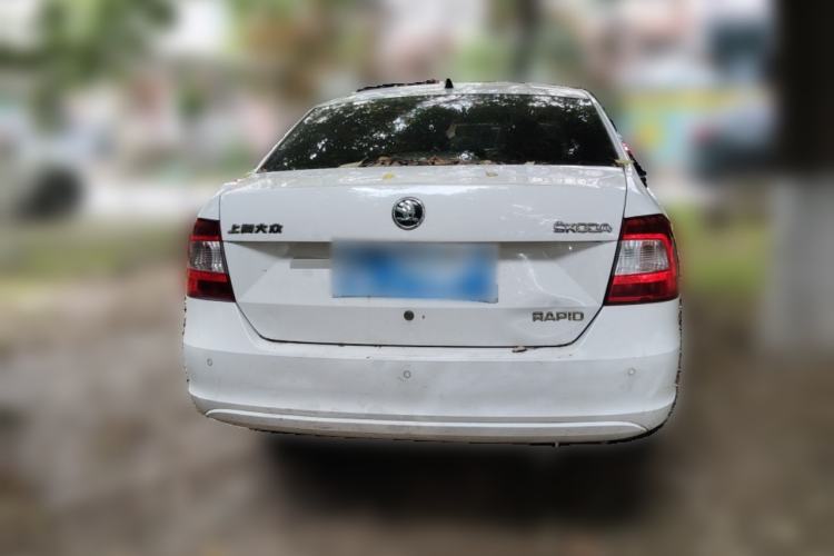 Used Skoda Rapid 2015 1.6L Automatic Smart Selection Model Rear
