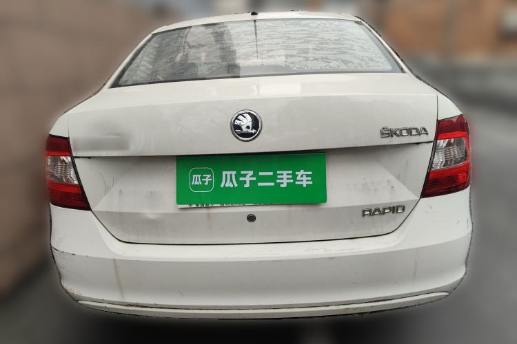 Used Skoda Rapid 2015 1.4L Manual Enjoyment Model Rear