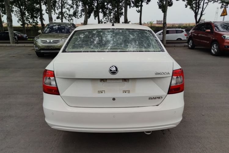 Used Skoda Rapid 2015 1.6L Manual Smart Selection Model Rear