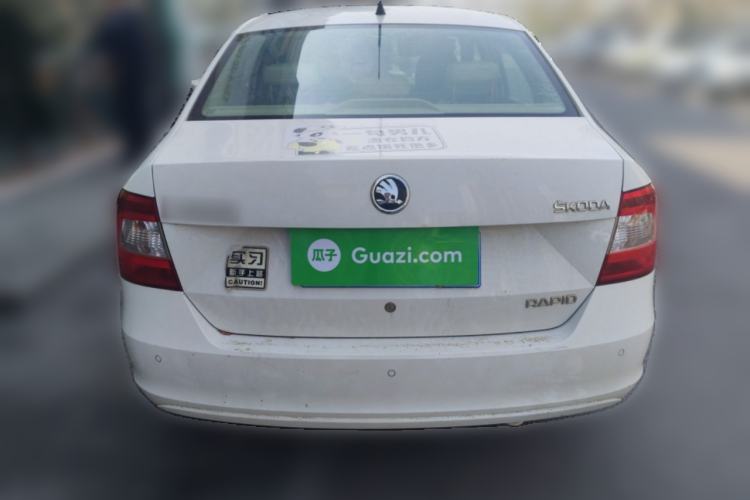 Used Skoda Rapid 2015 1.6L Manual Smart Selection Model Rear