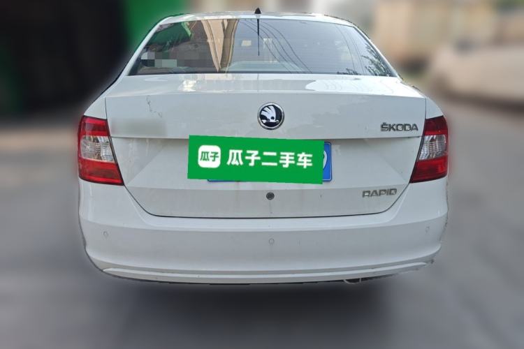 Used Skoda Rapid 2015 1.6L Automatic Smart Selection Model Rear