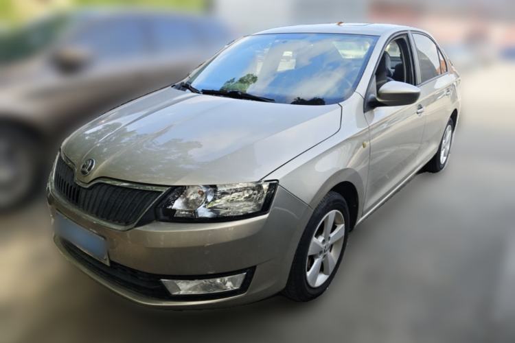 Used Skoda Rapid 2015 1.6L Automatic Smart Selection Model Guazi used car, China used car export, Used car for sale, Used Skoda cars, Cheapest cars for sale