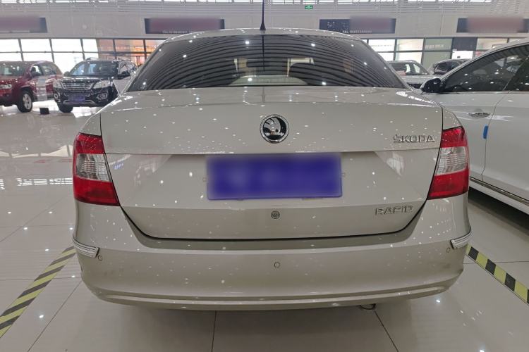 Used Skoda Rapid 2015 1.6L Automatic Smart Selection Model Rear