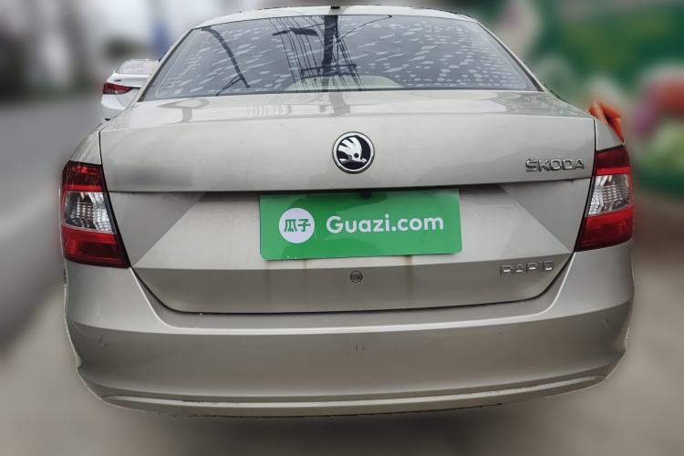 Used Skoda Rapid 2015 1.6L Manual Smart Selection Model Rear