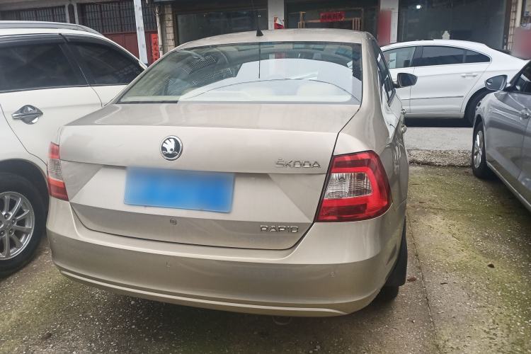 Used Skoda Rapid 2015 1.6L Automatic Smart Selection Model Rear