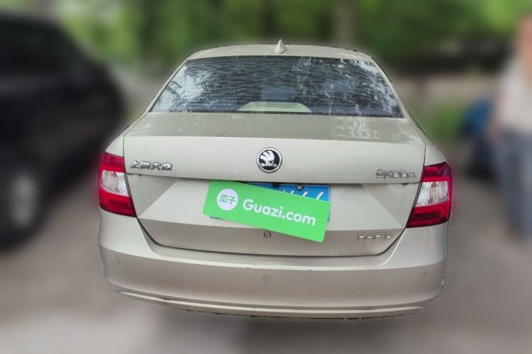 Used Skoda Rapid 2015 1.6L Automatic Smart Selection Model Rear