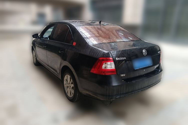 Used Skoda Rapid 2016 1.6L Manual Trend Edition Rear Left 45 Deg