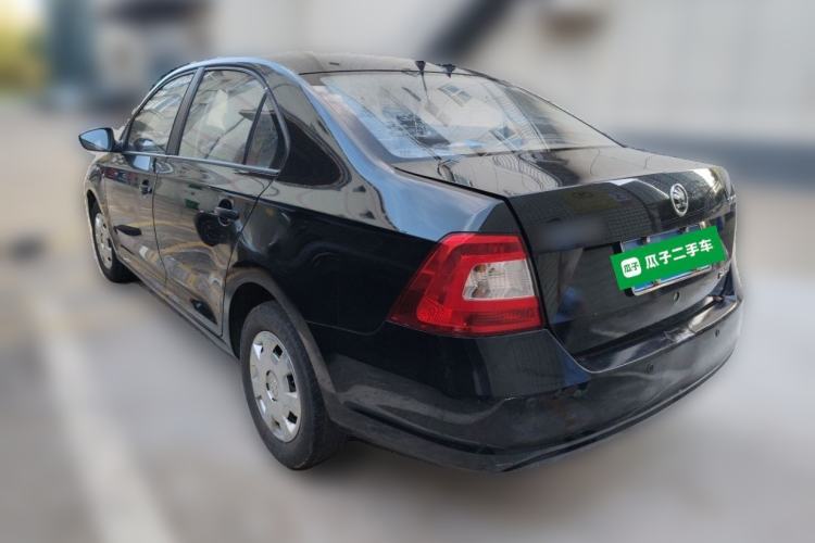 Used Skoda Rapid 2016 1.4L Manual Front-Wheel Drive Model Rear Left 45 Deg