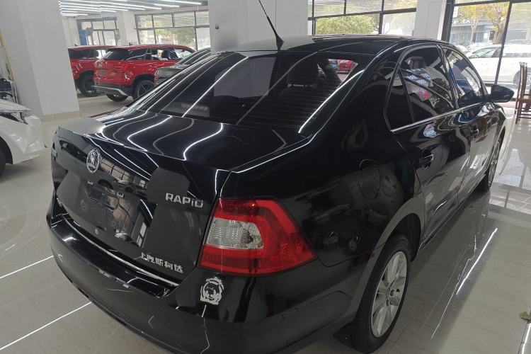 Used Skoda Rapid 2016 1.6L Automatic Zunxing Edition Rear Right 45 Deg
