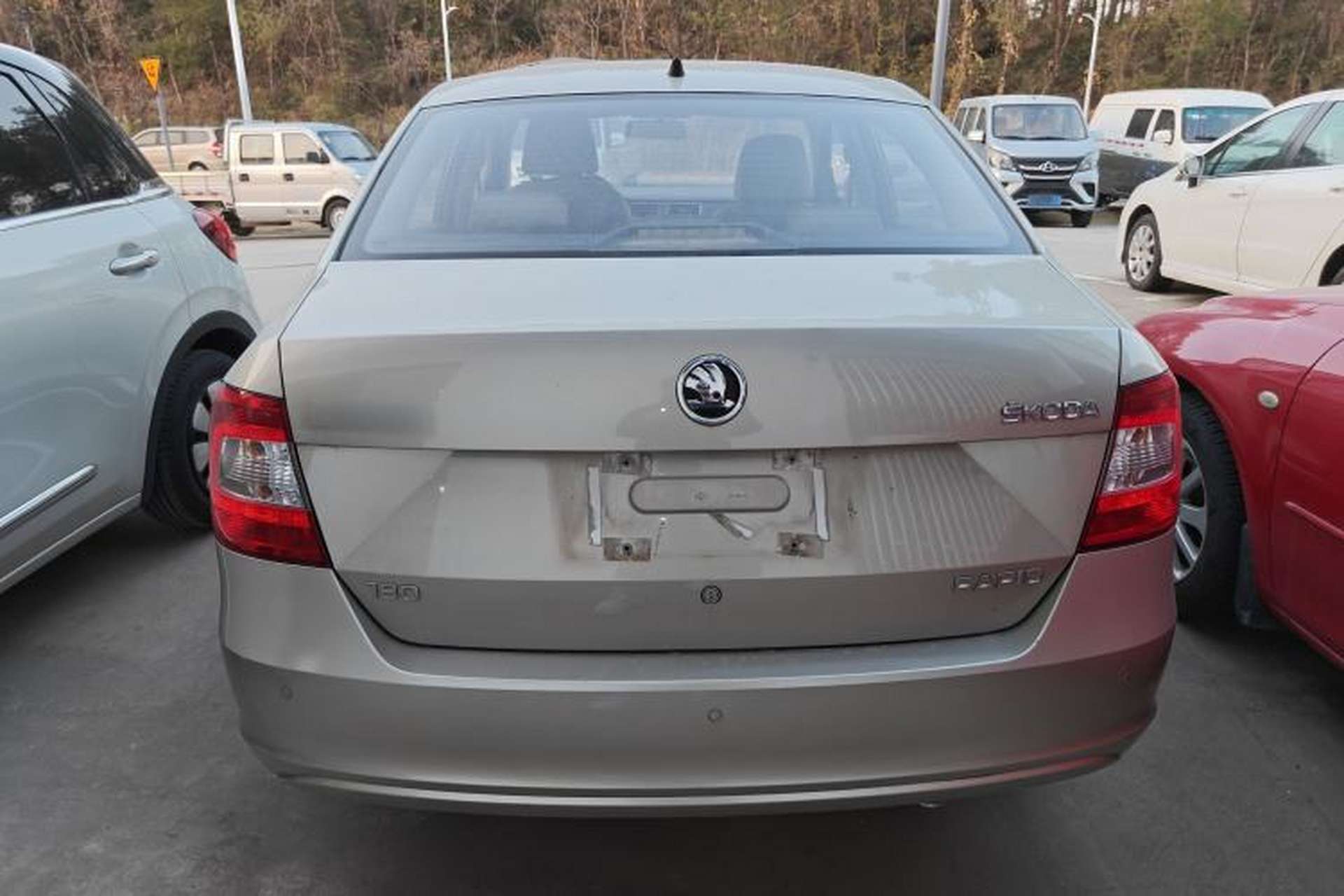 Used Skoda Rapid 2016 1.6L Automatic Chuanxing Edition Rear