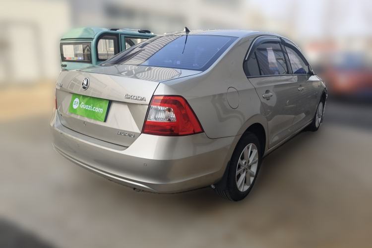 Used Skoda Rapid 2016 1.6L Automatic Chuanxing Edition Rear Right 45 Deg