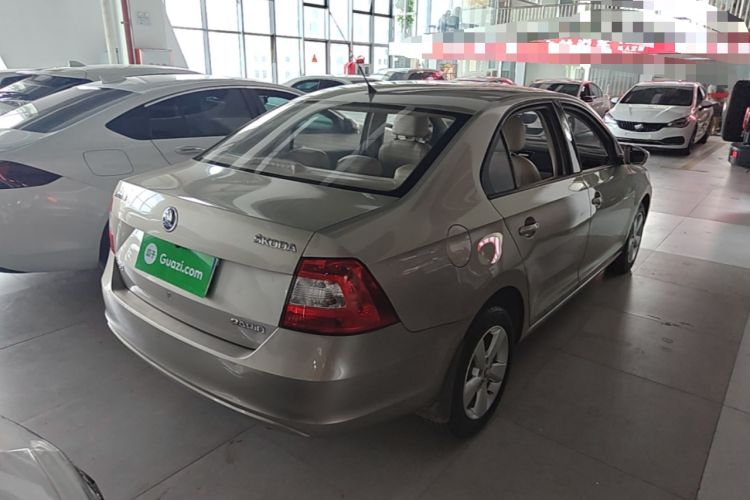 Used Skoda Rapid 2016 1.6L Automatic Chuanxing Edition Rear Right 45 Deg