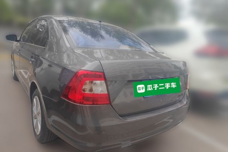 Used Skoda Rapid 2016 1.6L Manual Trend Edition Rear Left 45 Deg