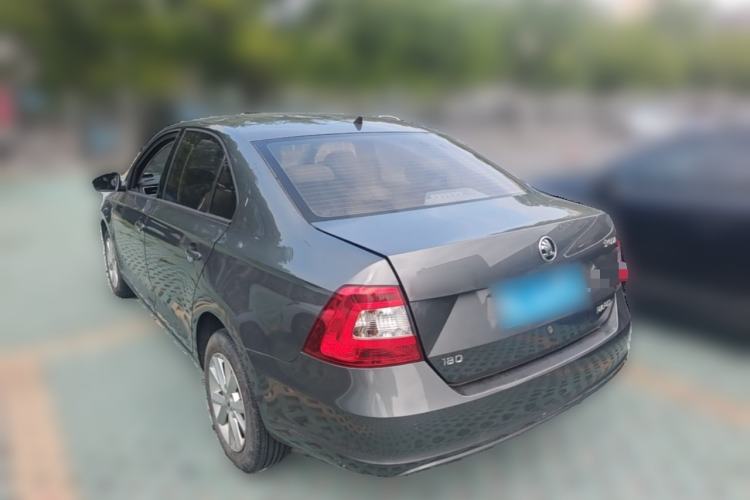 Used Skoda Rapid 2016 1.6L Automatic Chuanxing Edition Rear Left 45 Deg