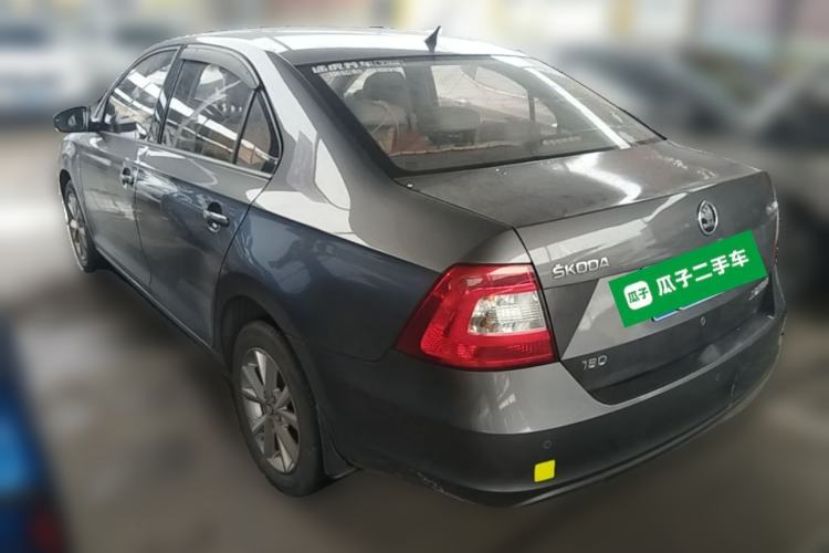 Used Skoda Rapid 2016 1.6L Automatic Chuanxing Edition Rear Left 45 Deg