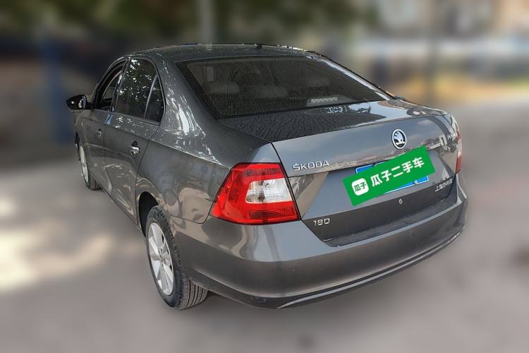 Used Skoda Rapid 2016 1.6L Automatic Chuanxing Edition Rear Left 45 Deg