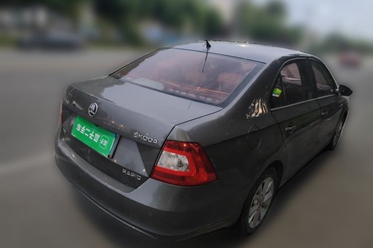 Used Skoda Rapid 2016 1.6L Automatic Chuanxing Edition Rear Right 45 Deg