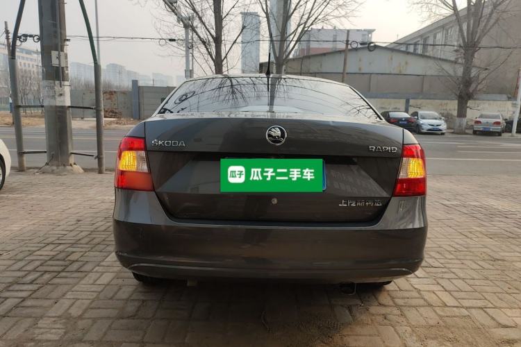 Used Skoda Rapid 2016 1.4L Manual Front-Wheel Drive Model Rear