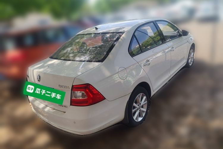 Used Skoda Rapid 2016 1.6L Automatic Chuanxing Edition Rear Right 45 Deg