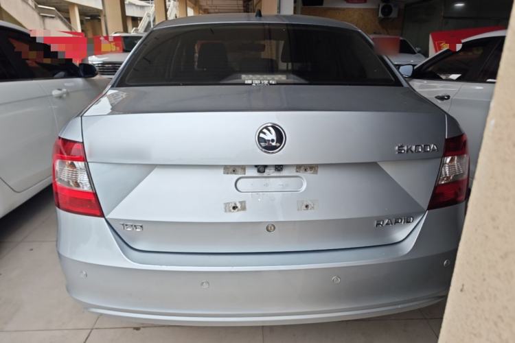 Used Skoda Rapid 2016 1.6L Automatic Front-Wheel Drive Model Rear