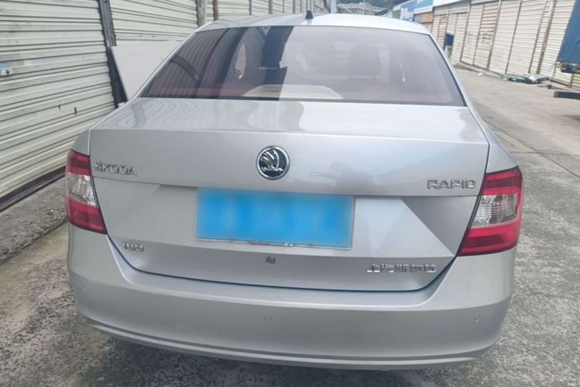 Used Skoda Rapid 2016 1.6L Automatic Chuanxing Edition Rear