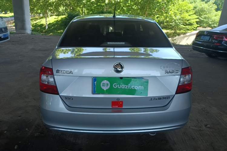 Used Skoda Rapid 2016 1.6L Manual Front-Wheel-Drive Version Rear