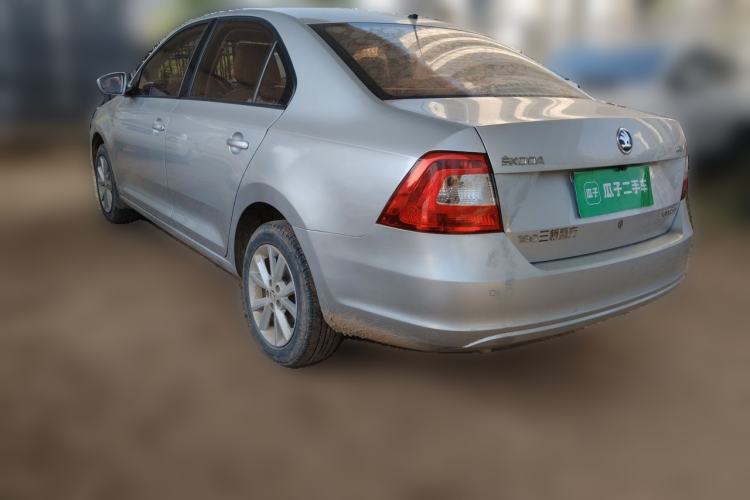 Used Skoda Rapid 2016 1.6L Manual Trend Edition Rear Left 45 Deg