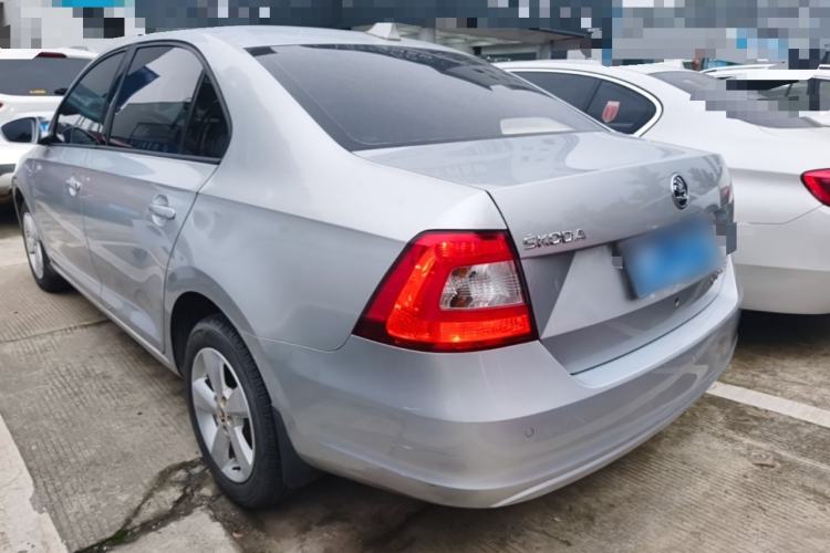 Used Skoda Rapid 2016 1.6L Automatic Chuanxing Edition Rear Left 45 Deg