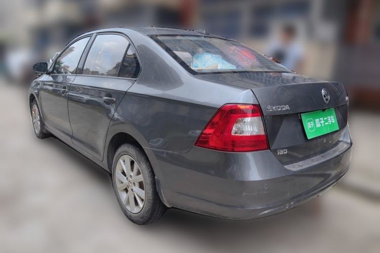 Used Skoda Rapid 2016 1.6L Automatic Chuanxing Edition Rear Left 45 Deg