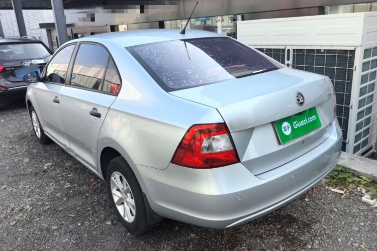 Used Skoda Rapid 2016 1.4L Manual Front-Wheel Drive Model Rear Left 45 Deg