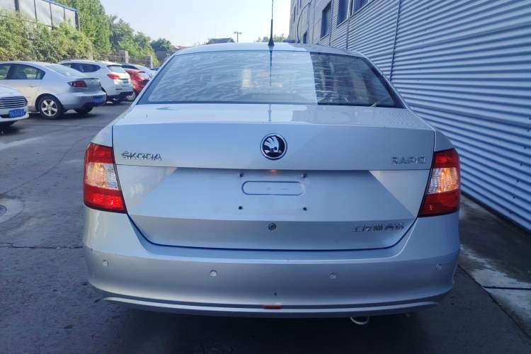 Used Skoda Rapid 2016 1.4L Manual Front-Wheel Drive Model Rear