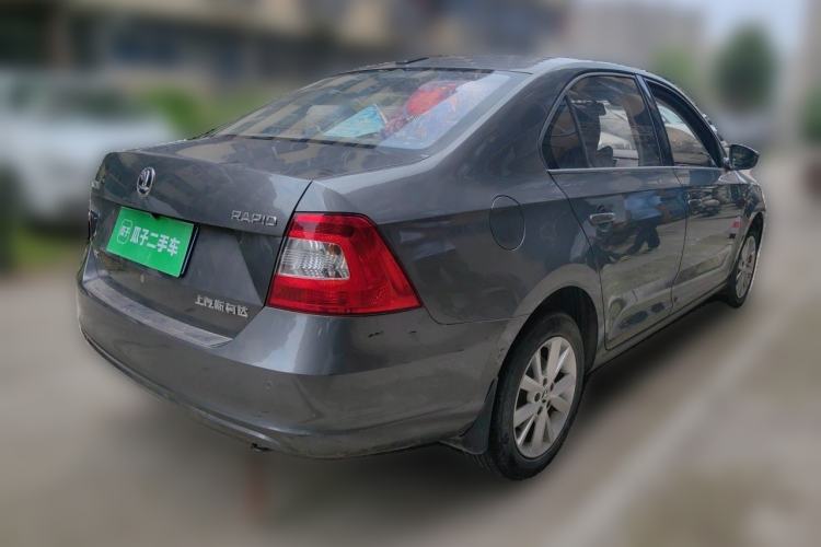 Used Skoda Rapid 2016 1.6L Automatic Chuanxing Edition Rear Right 45 Deg