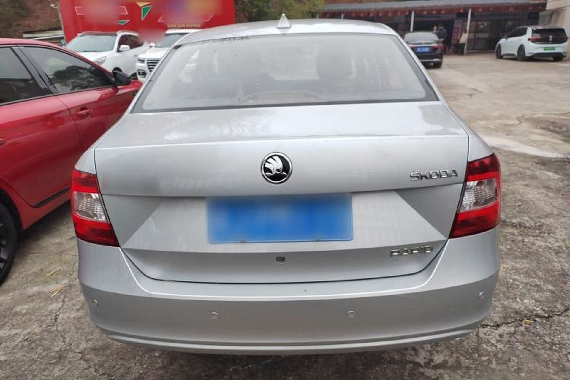 Used Skoda Rapid 2016 1.4L Manual Front-Wheel Drive Model Rear
