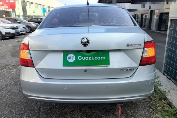 Used Skoda Rapid 2016 1.4L Manual Front-Wheel Drive Model Rear