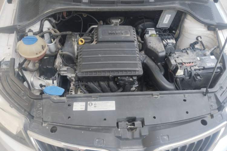 Used Skoda Rapid 2016 1.4L Manual Trend Edition Engine Bay