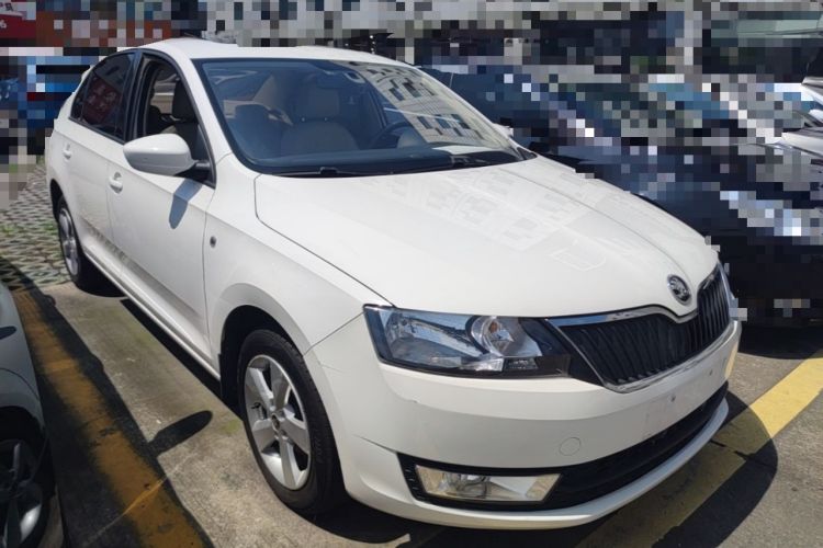 Used Skoda Rapid 2016 1.6L Automatic Chuanxing Edition Front Right 45 Deg