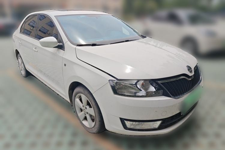 Used Skoda Rapid 2016 1.4L Manual Trend Edition Front Right 45 Deg