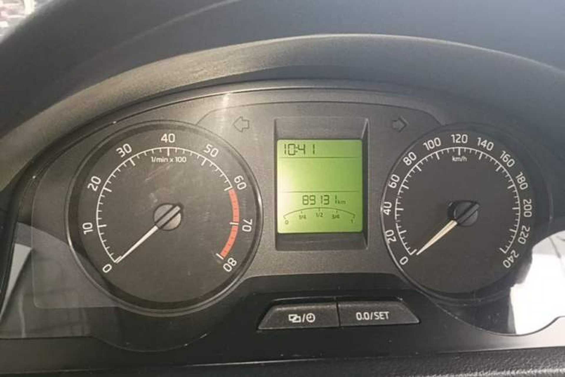 Used Skoda Rapid 2016 1.4L Manual Front-Wheel Drive Model Instrument Cluster