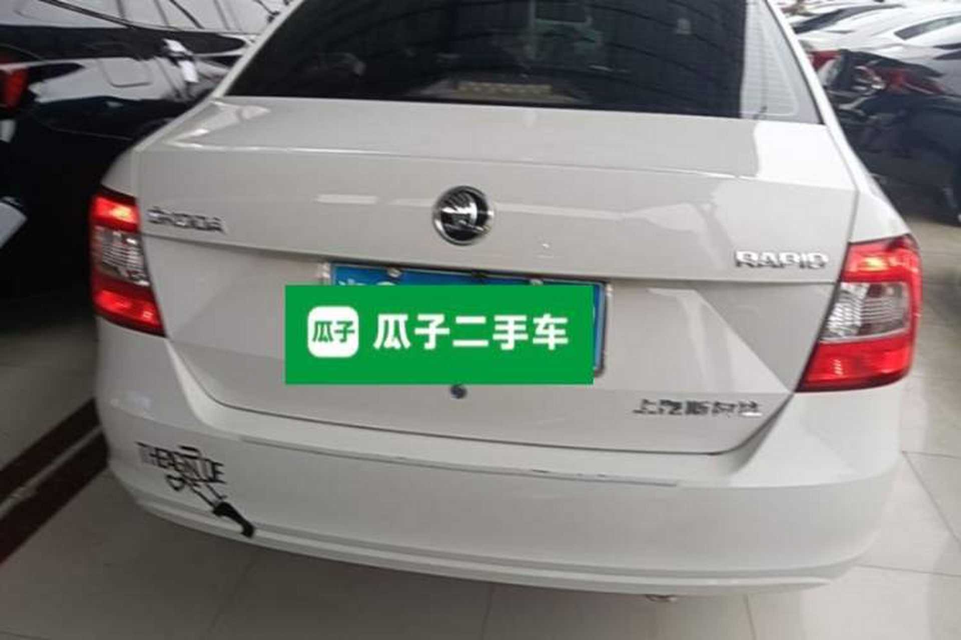Used Skoda Rapid 2016 1.4L Manual Front-Wheel Drive Model Rear