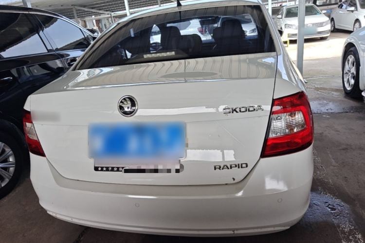 Used Skoda Rapid 2016 1.4L Manual Trend Edition Rear