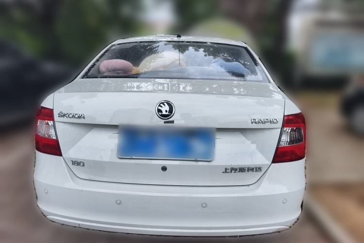 Used Skoda Rapid 2016 1.6L Manual Front-Wheel-Drive Version Rear