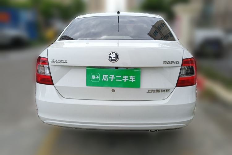 Used Skoda Rapid 2016 1.4L Manual Front-Wheel Drive Model Rear