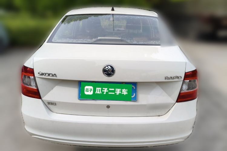 Used Skoda Rapid 2016 1.6L Manual Front-Wheel-Drive Version Rear