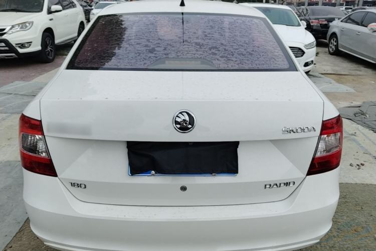 Used Skoda Rapid 2016 1.6L Manual Front-Wheel-Drive Version Rear
