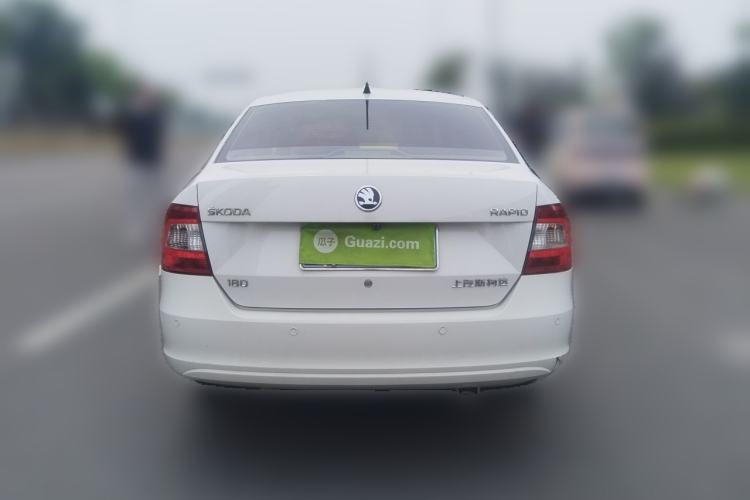 Used Skoda Rapid 2016 1.6L Automatic Front-Wheel Drive Model Rear