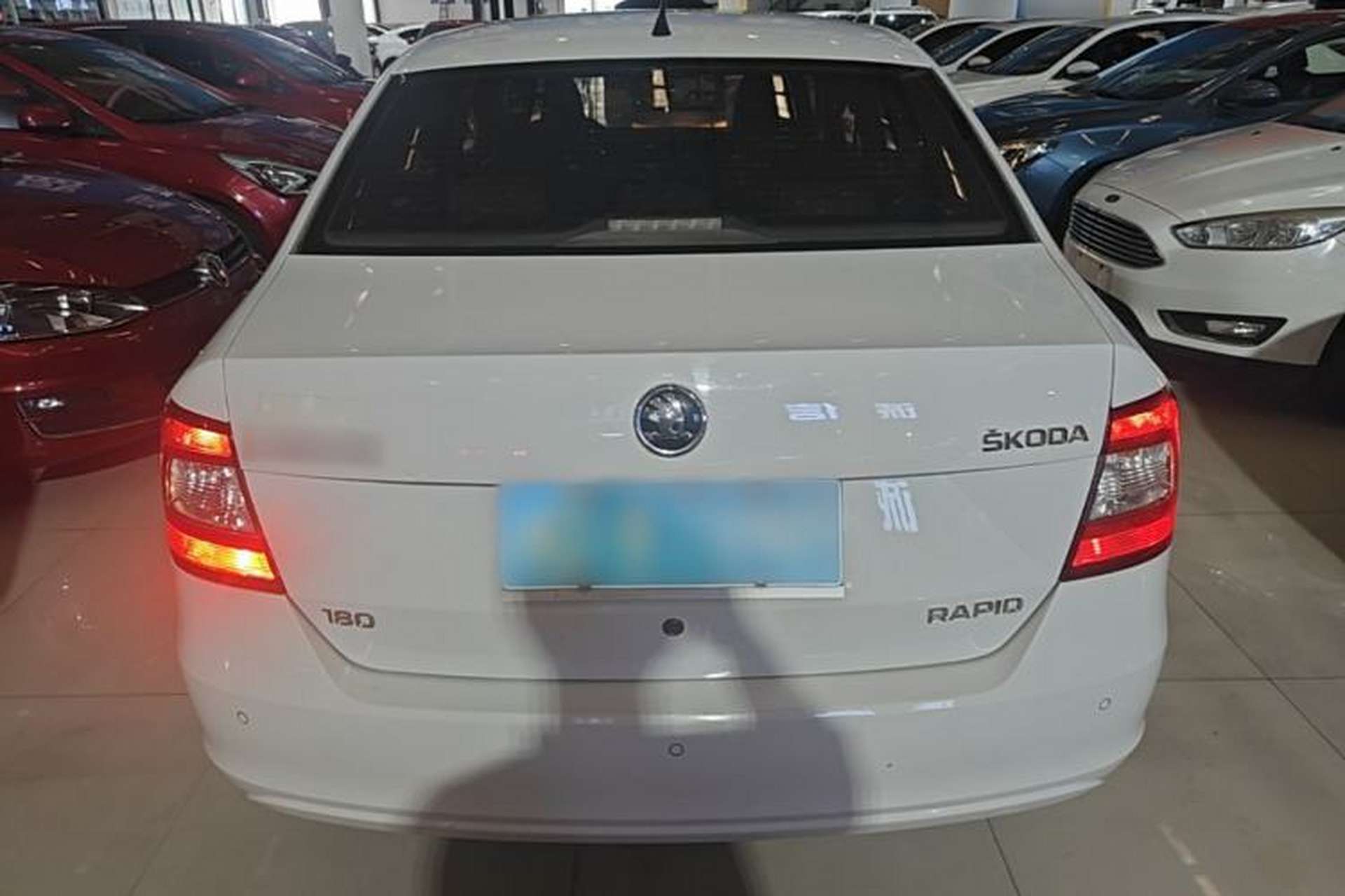 Used Skoda Rapid 2016 1.6L Manual Trend Edition Rear